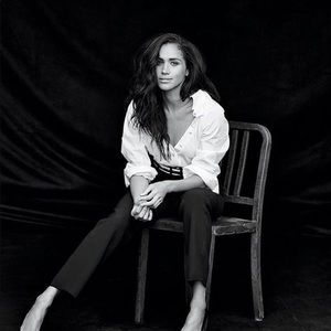 Zara - Open V- Neck Shirt - S